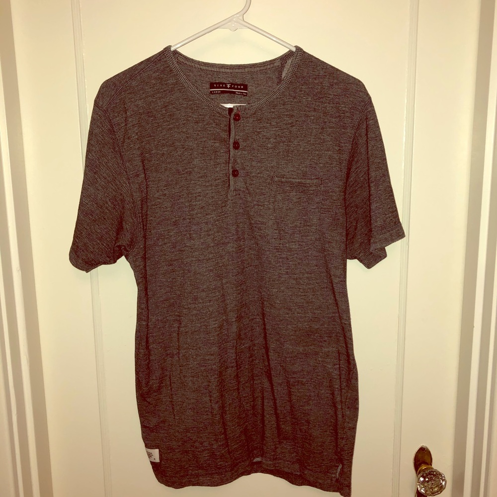 Short sleeve Henley